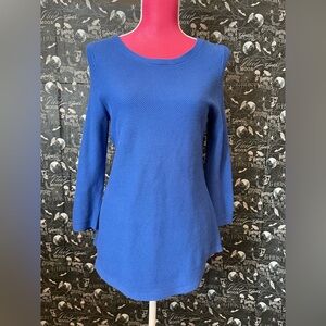 Talbots Periwinkle Knit Sweater